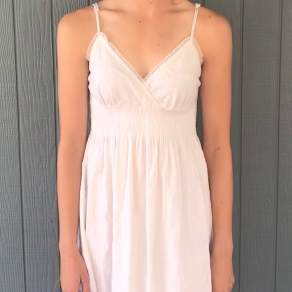 Speed Control White Dress (Size M, fits a S too)